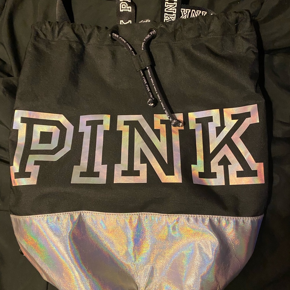 Pink backpack